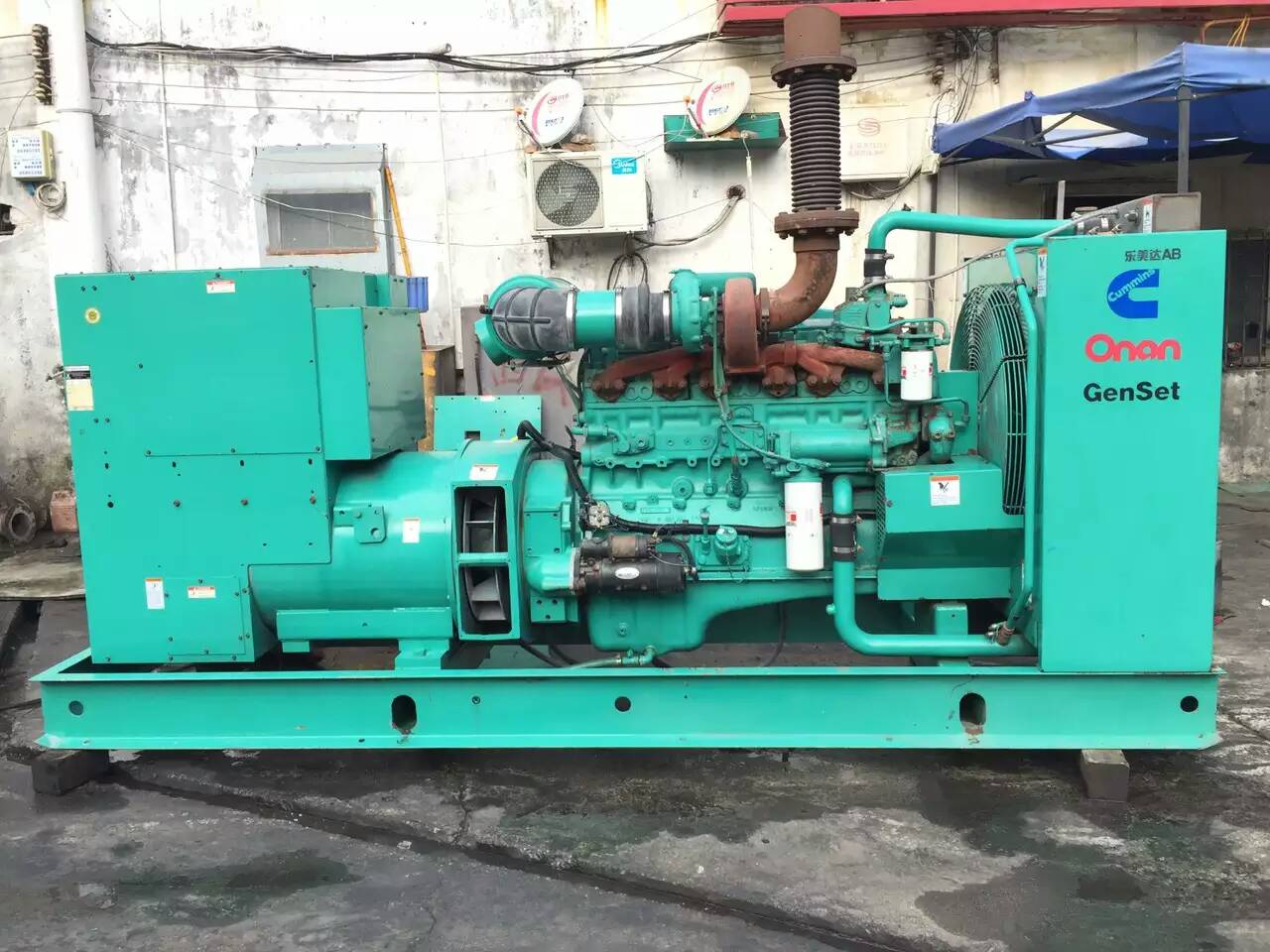 扶绥租赁发电机-柴油发电机不正常冒烟的原因